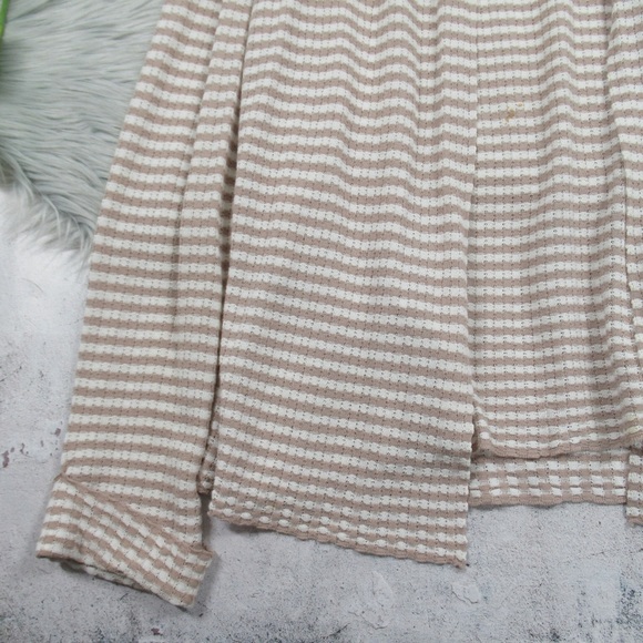 ARMANI COLLEZIONI Shell Tank & Cardigan Set Striped Pointelle Knit Women’s 10 - Picture 7 of 12